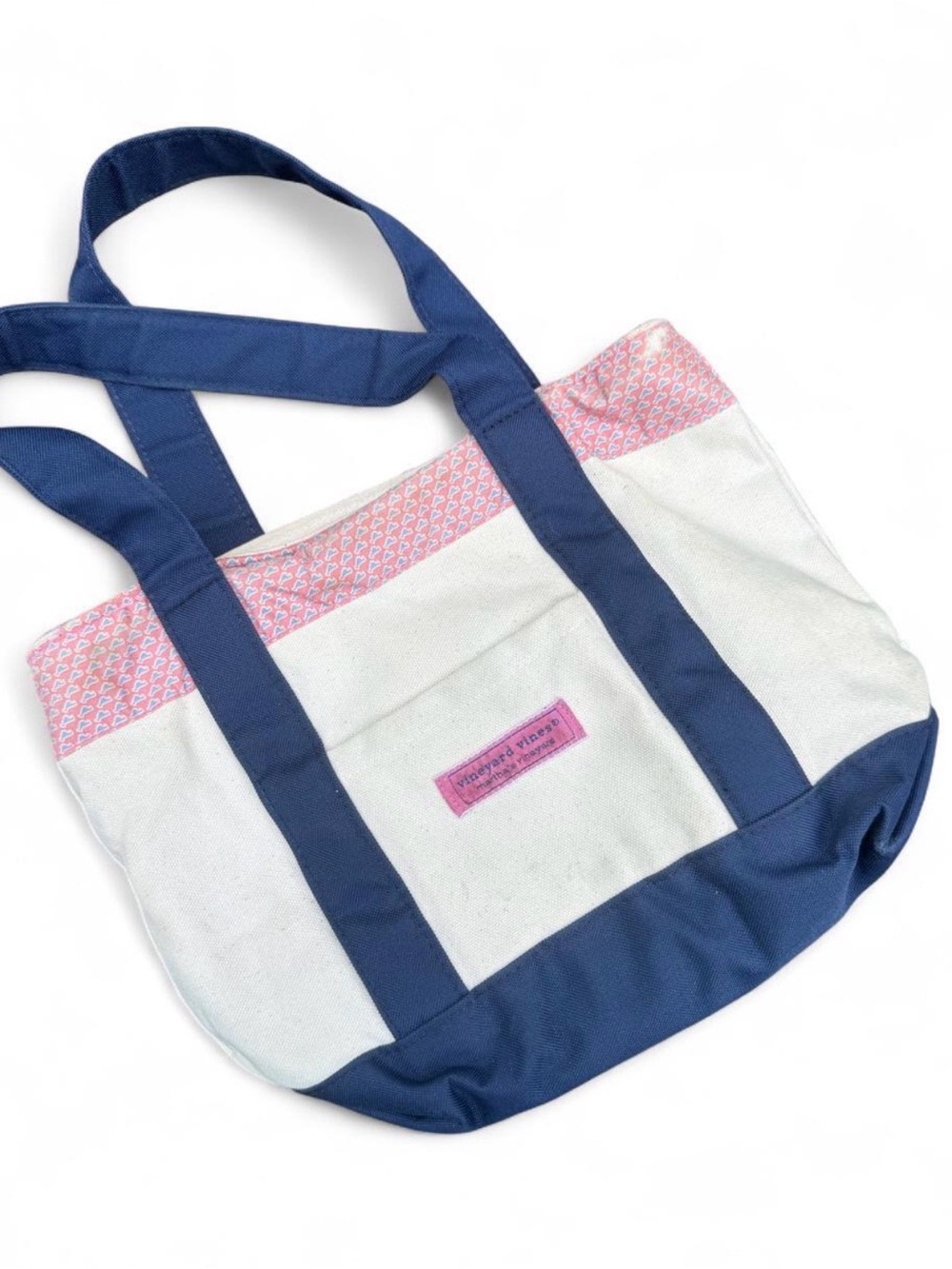Vineyard Vines Martha Vineyard Mini Canvas Tote Purse Bag